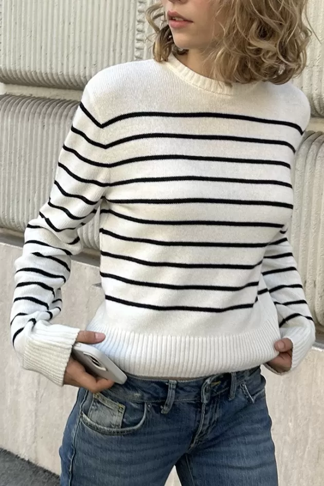 Subdued Gestreifter Pullover
