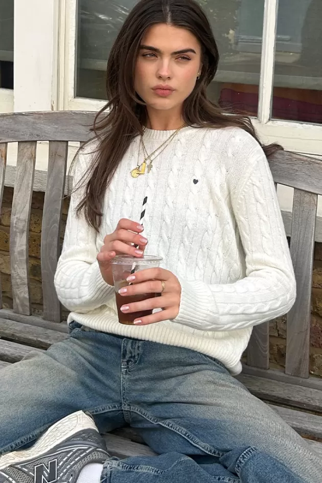 Subdued Heart Pullover
