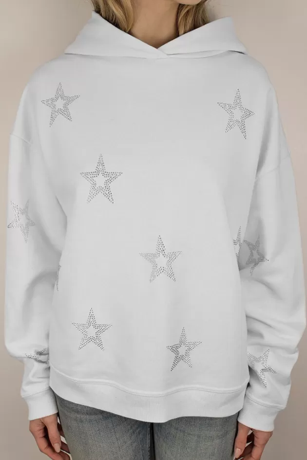 Subdued Hoodie Sterne Strasssteine