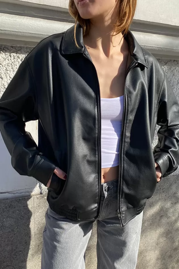 Subdued Jacke aus Kunstleder