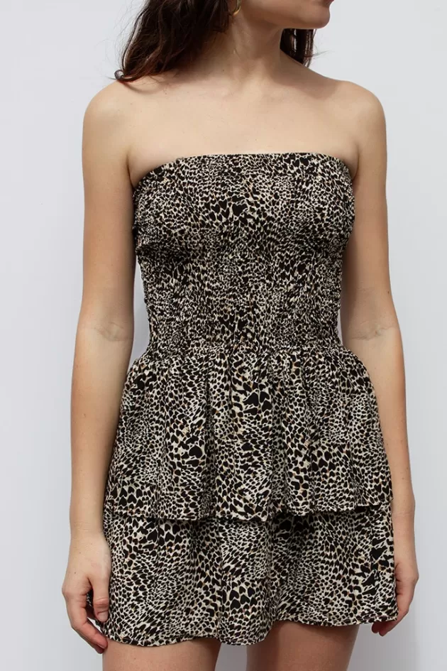 Subdued Kleid mit elastischem Bund