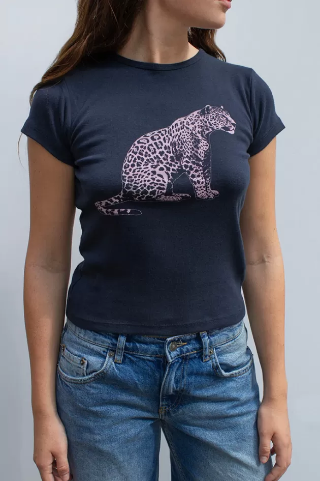 Subdued Leoparden-T-Shirt
