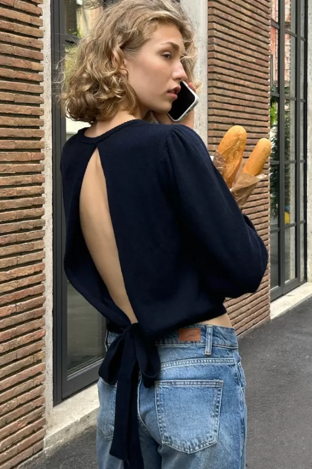 Subdued Pullover mit Schleife