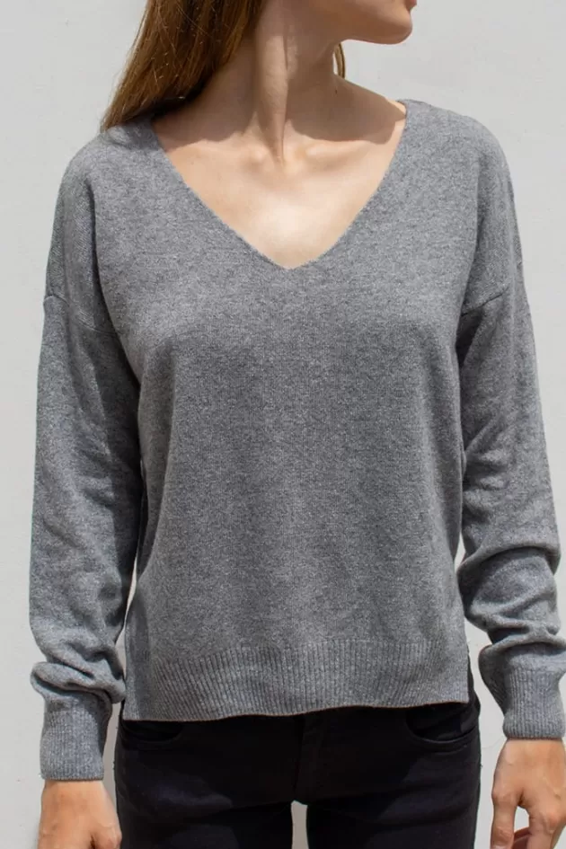 Subdued Pullover Schlitze