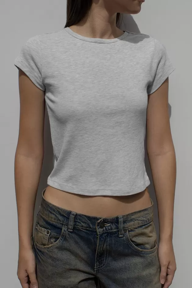 Subdued Rundhalsausschnitt T-Shirt