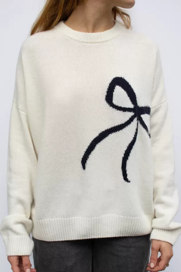 Subdued Schleife Pullover