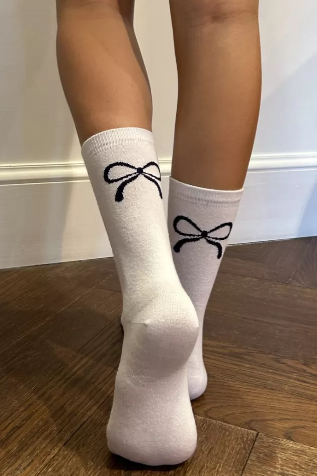 Subdued Schleife Socken