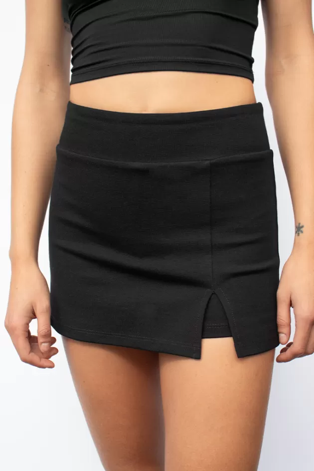 Subdued Skorts mit Schlitz