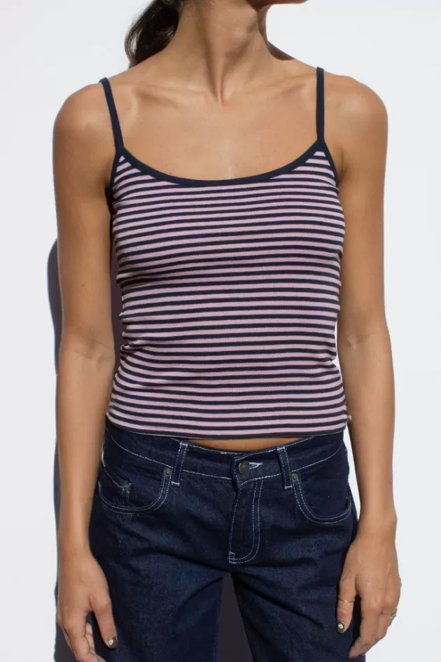 Subdued Top mit Rundhalsausschnitt