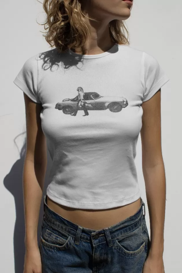 Subdued T-shirt Car girl