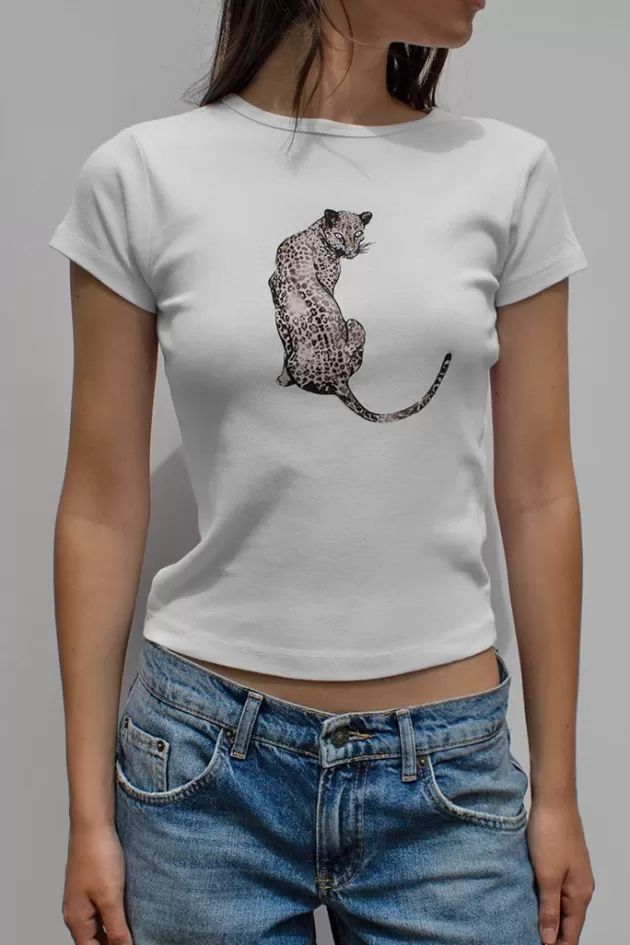 Subdued T-shirt Leopard