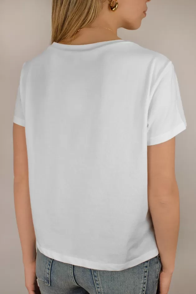 Subdued T-Shirt mit V-Ausschnitt