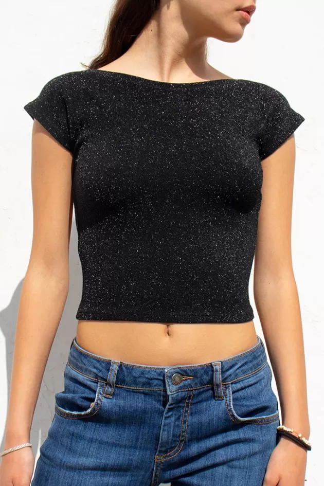 Subdued T-shirt U-Boot-Ausschnitt