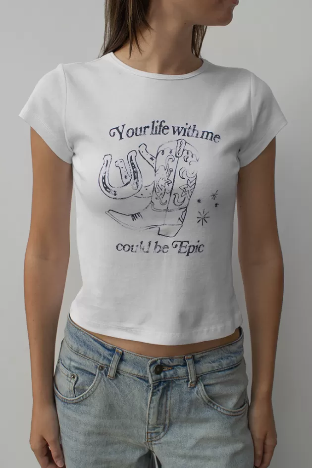 Subdued T-shirt Your life with me