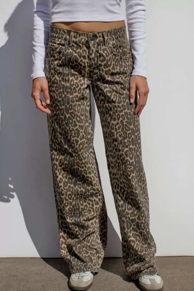 Subdued Wide-Leg-Hose